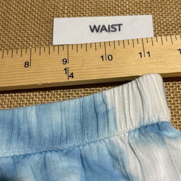 Janie Jack Girls Wide Leg Pants Sz 10 Gauze Lined Pull-on Summer Vacation Beachy - Picture 8 of 9